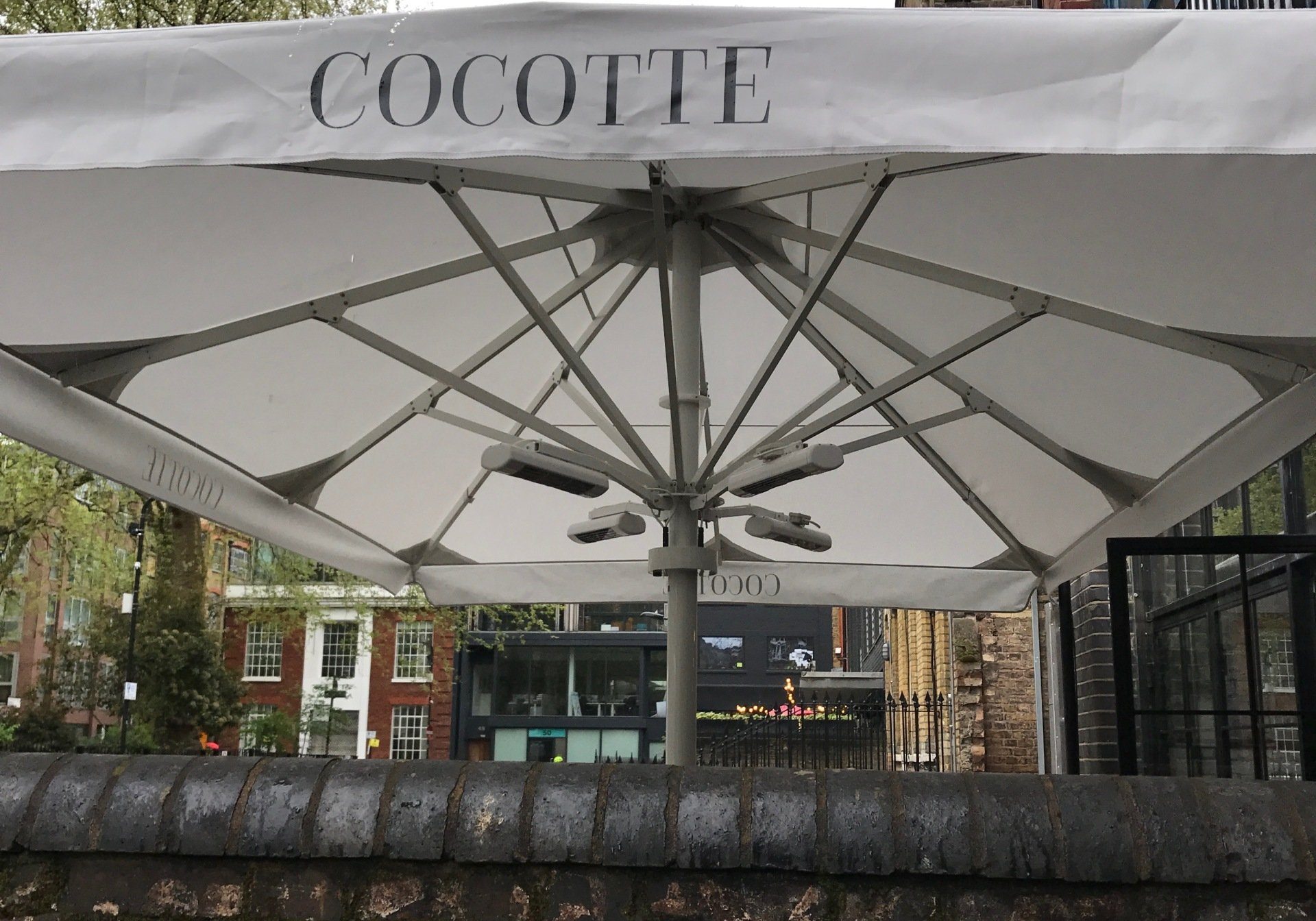 Branded+Aztec+6x3.5m Branded superior parasols by Aztec in London