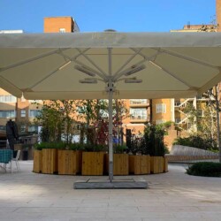 Luxury Umbrellas and Parasols for businesses Luxury Business Parasols by Aztec Umbrellas