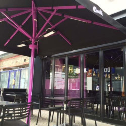 Aztec offer branding on all their parasols Branded Parasols by Aztec Umbrellas